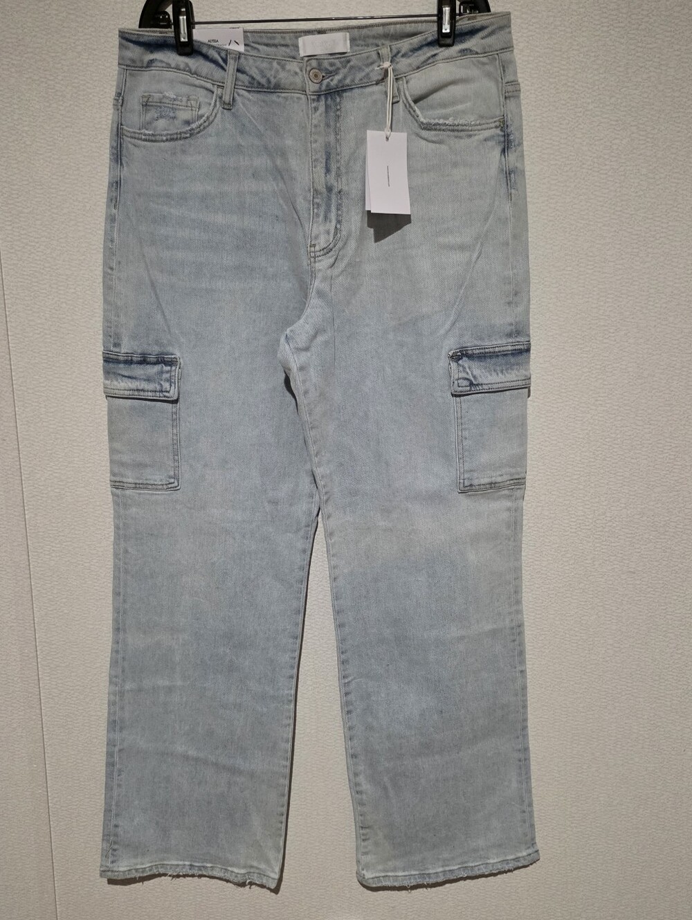 Vervet Alyssa 90s Vintage Straight Cargo Jeans High Rise Size 32
